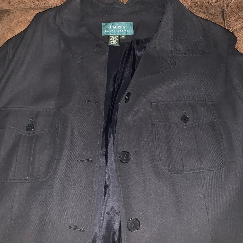 Ralph Lauren 100% Silk pant suit and shirt